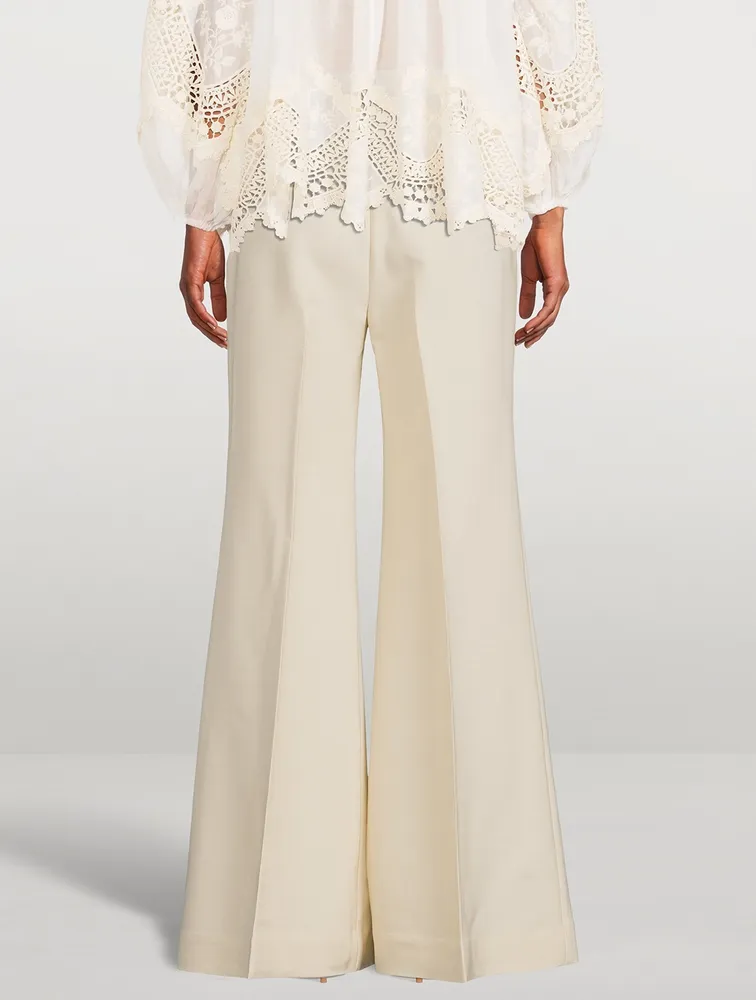 Kaleidoscope Wide-Leg Trousers