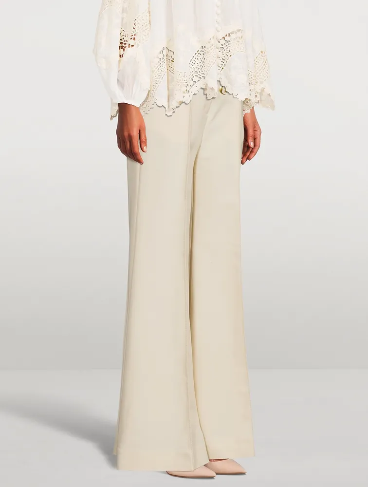 Kaleidoscope Wide-Leg Trousers