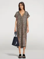 Caftan Leopard Print