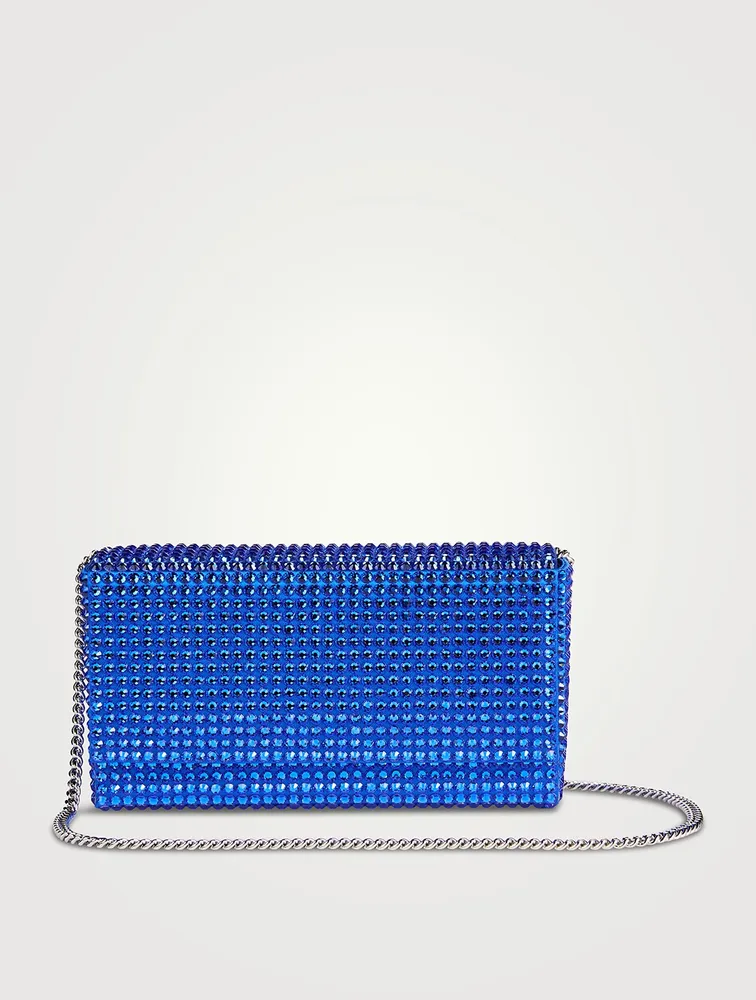 Superamini Paloma Crystal Satin Clutch