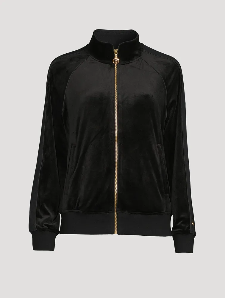 Adelphi Velour Track Jacket
