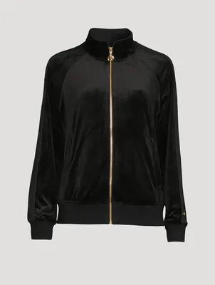 Adelphi Velour Track Jacket