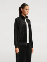 Adelphi Velour Track Jacket
