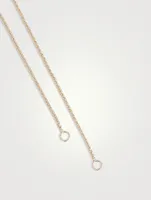 Inch 14K Gold Rolo Chain Necklace