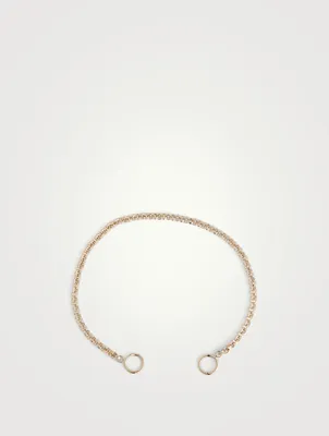 Gold Rolo Chain Bracelet
