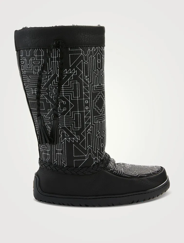 Caroline Monnet Leather Tamarack Boots