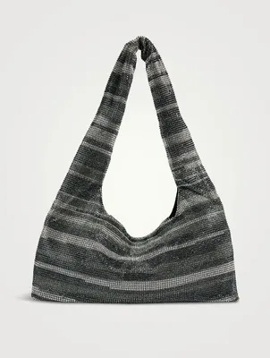 Crystal Mesh Shoulder Bag