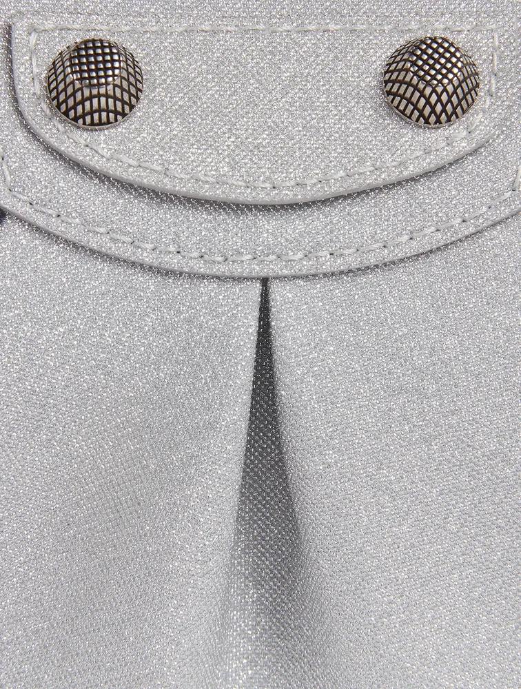 XS Le Cagole Glitter Shoulder Bag