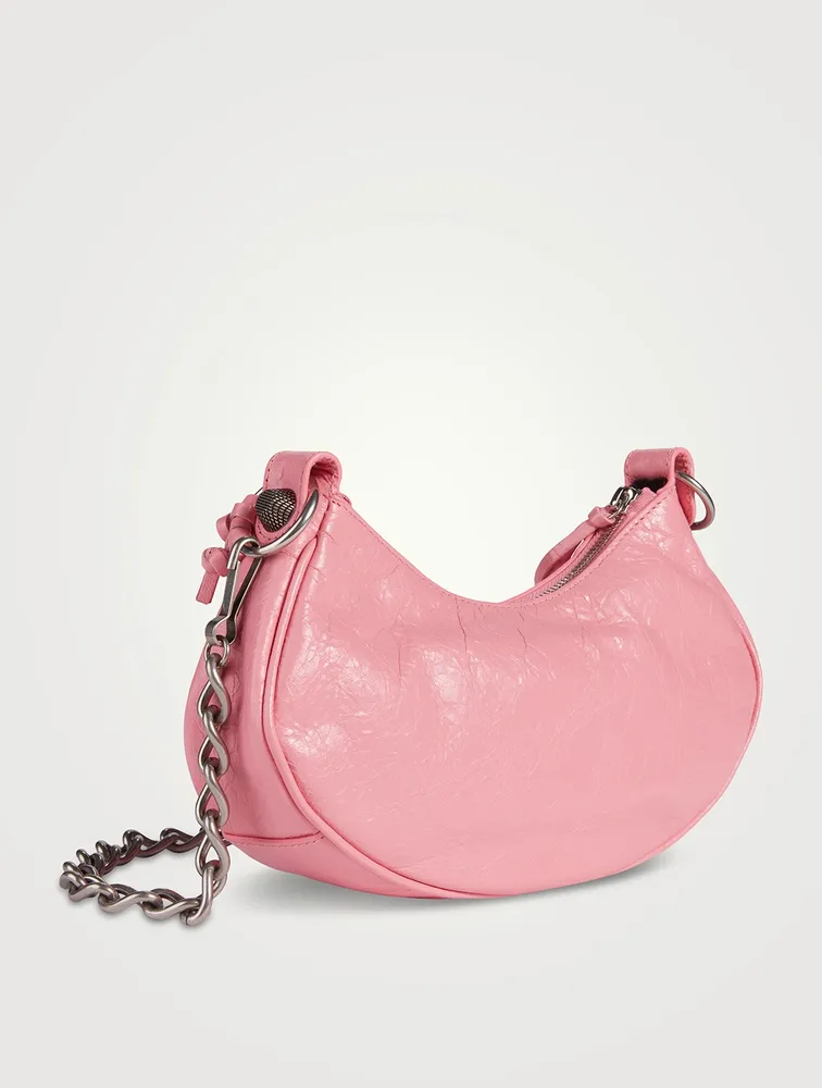 XS Le Cagole Leather Shoulder Bag With Chain