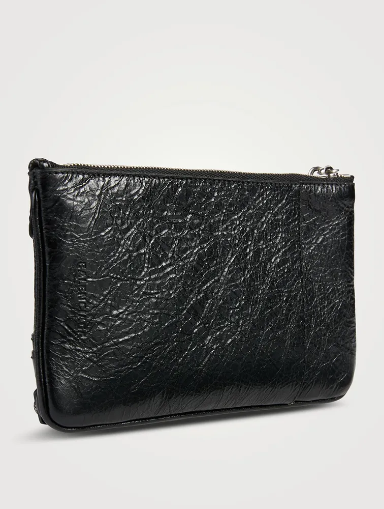 Mini Le Cagole Leather Pouch