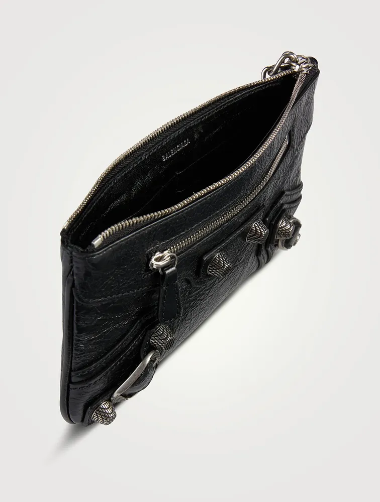 Mini Le Cagole Leather Pouch