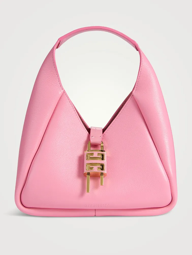 Mini G-Hobo Leather Shoulder Bag