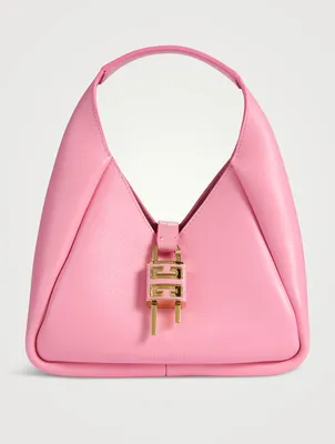 Mini G-Hobo Leather Shoulder Bag