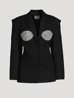 Tailored Spiral Blazer