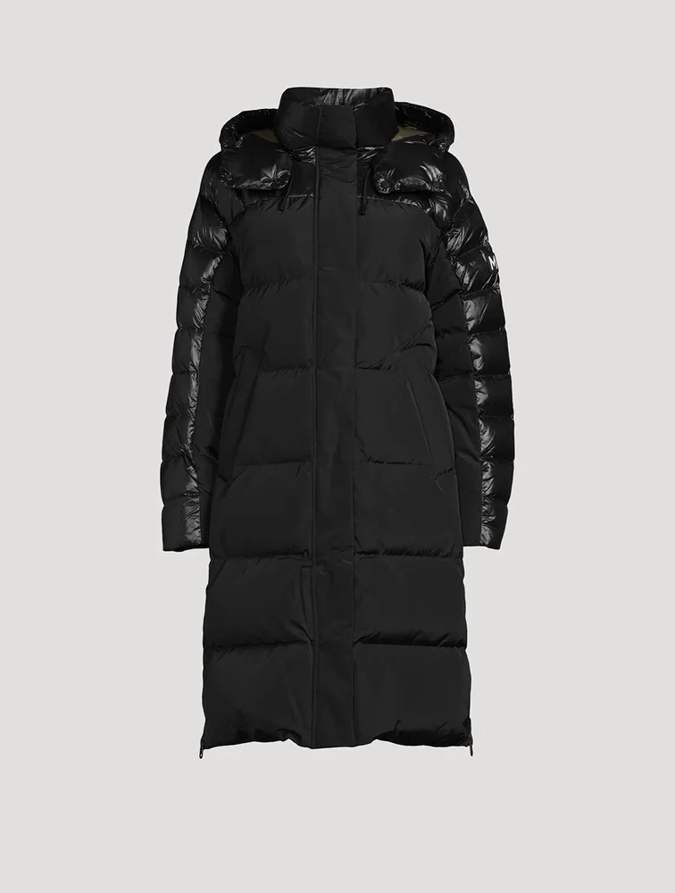 Kaz Mixed-Media Down Parka