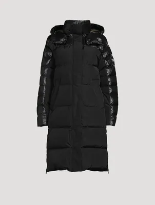 Kaz Mixed-Media Down Parka