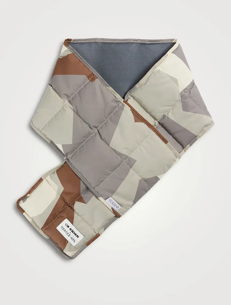 Goose Down Muffler Scarf