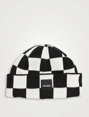 Checker Knit Toque