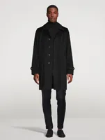 Wool And Cashmere Top Coat