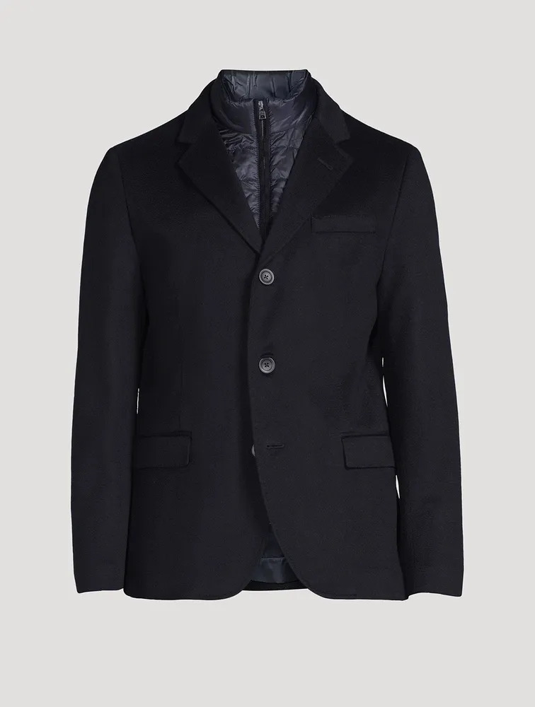 Ultralight Cashmere And Nylon Blazer