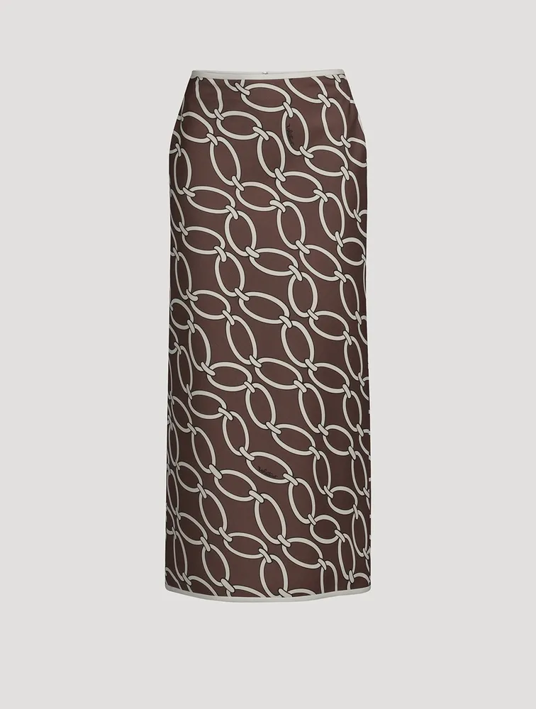 Valentino Chain 1967 Midi Skirt