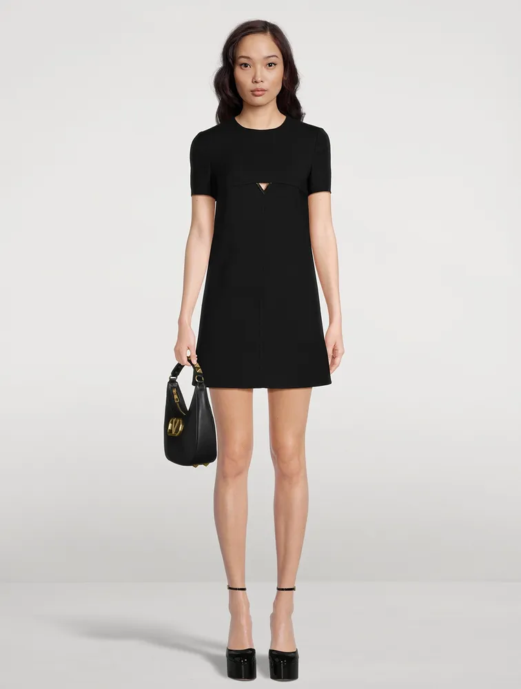 Wool Mini Dress