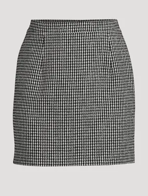 Tweed Mini Skirt