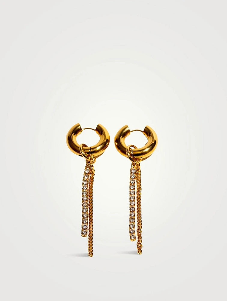 Rock The World Hoop Earrings