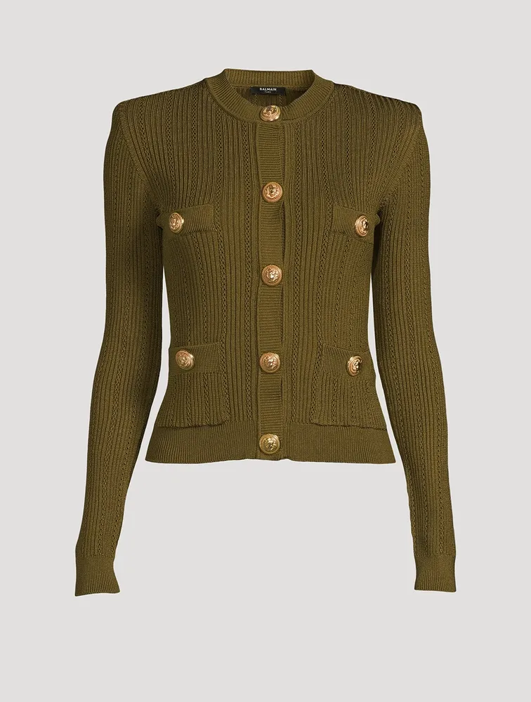 Crewneck Cardigan