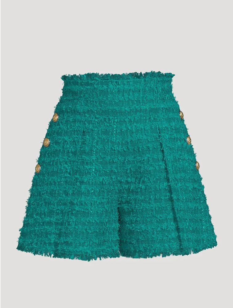 Tweed Shorts