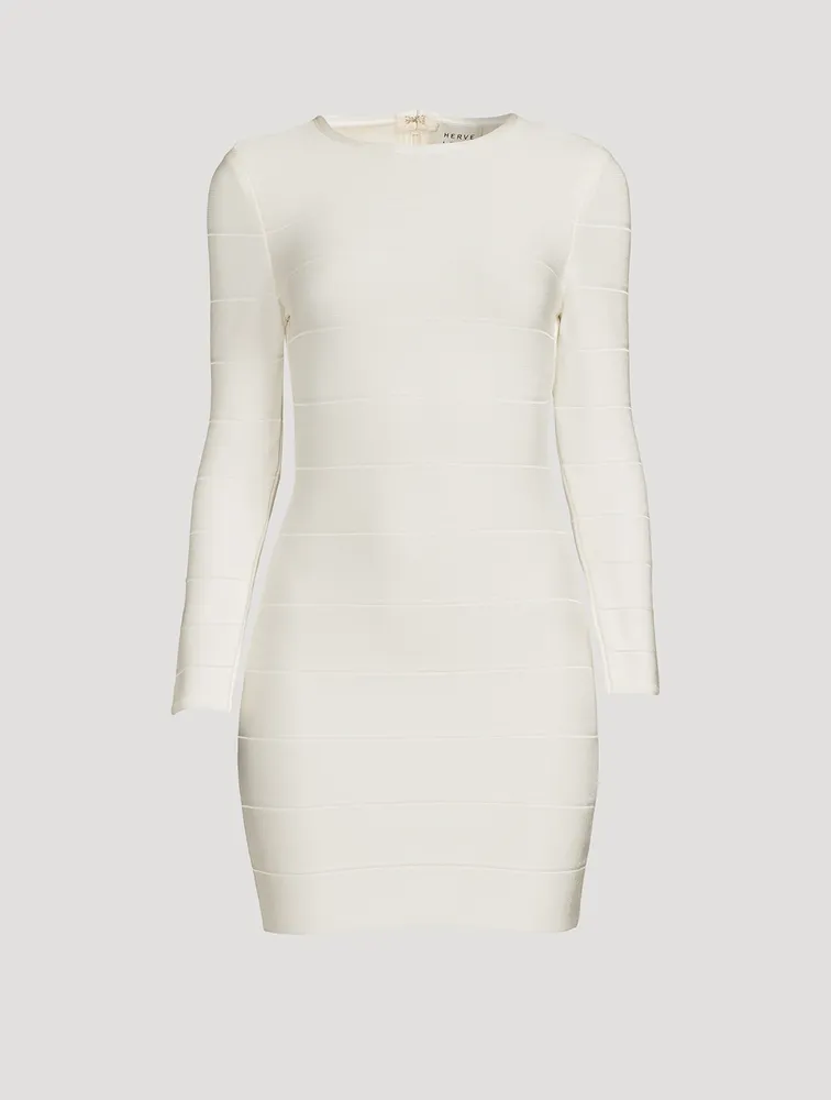 Icon Long-Sleeve Mini Dress