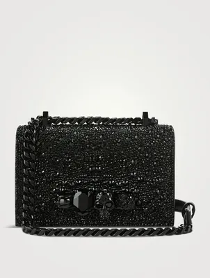 Mini Jewelled Crystal-Embellished Satchel