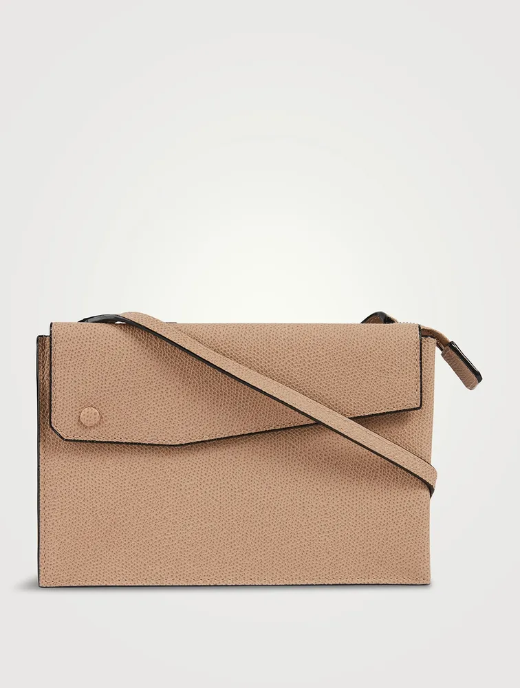 Small Pocket Leather Crossbody Bag