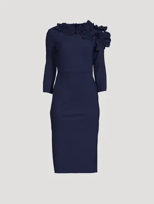 Cyeniv Three-Quarter Sleeve Dress