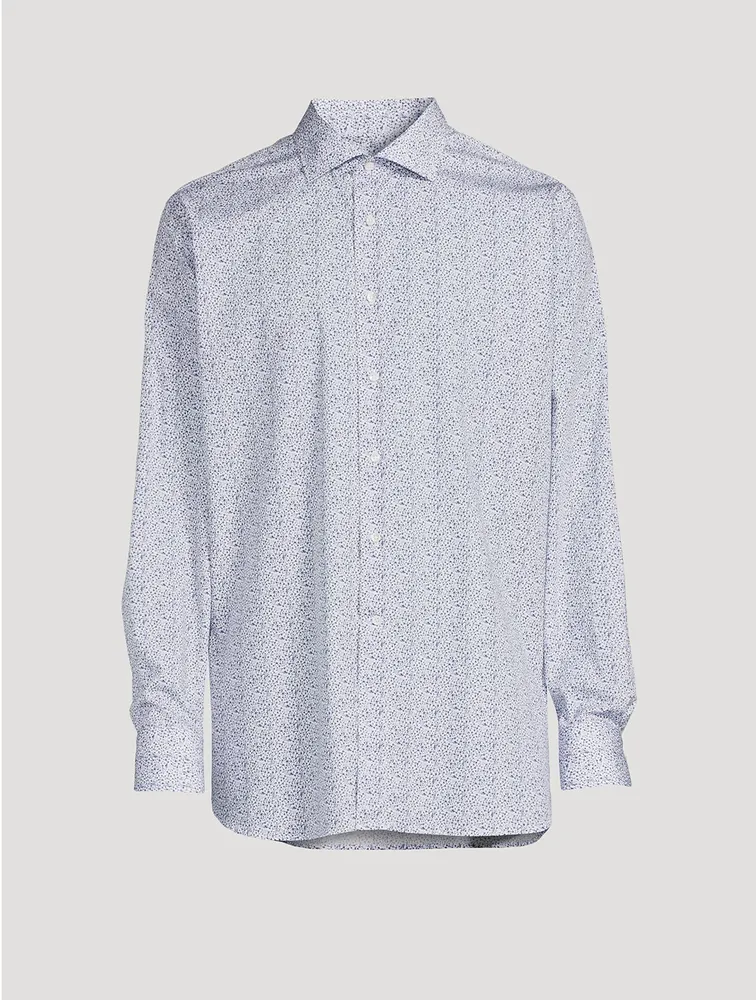 Cotton Dress Printed Shirt
