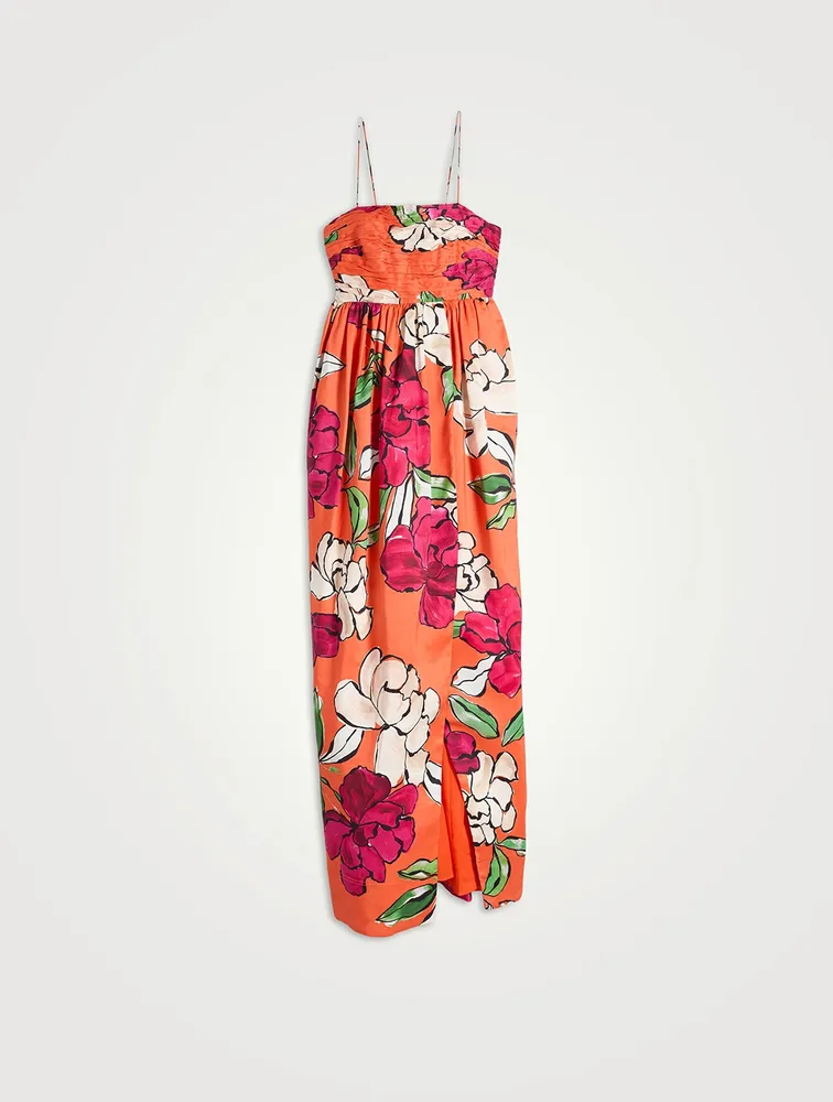 Monument Maxi Dress Floral Print