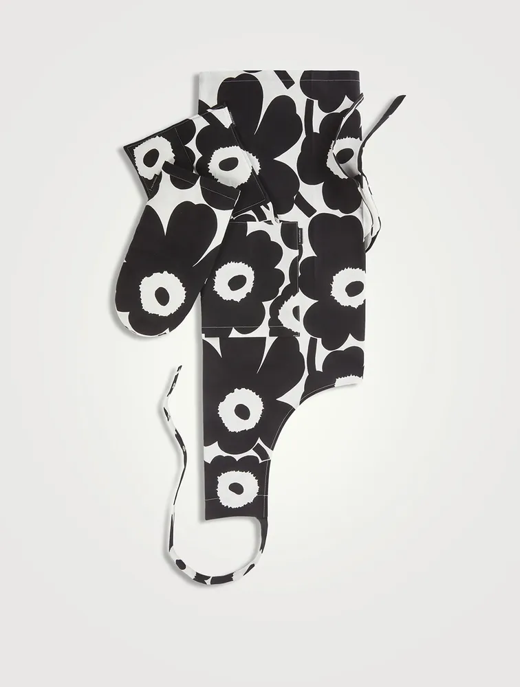Pieni Unikko Kitchen Textile Set