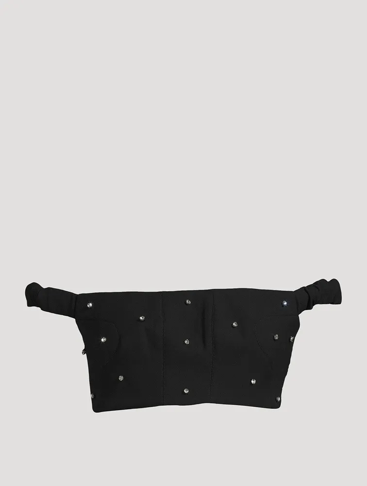 Matteo Beaded Crop Top