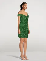 Mirella Sequin Mini Dress