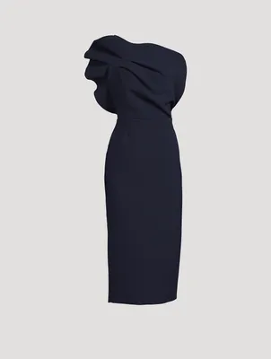 Aurora Asymmetric Midi Dress