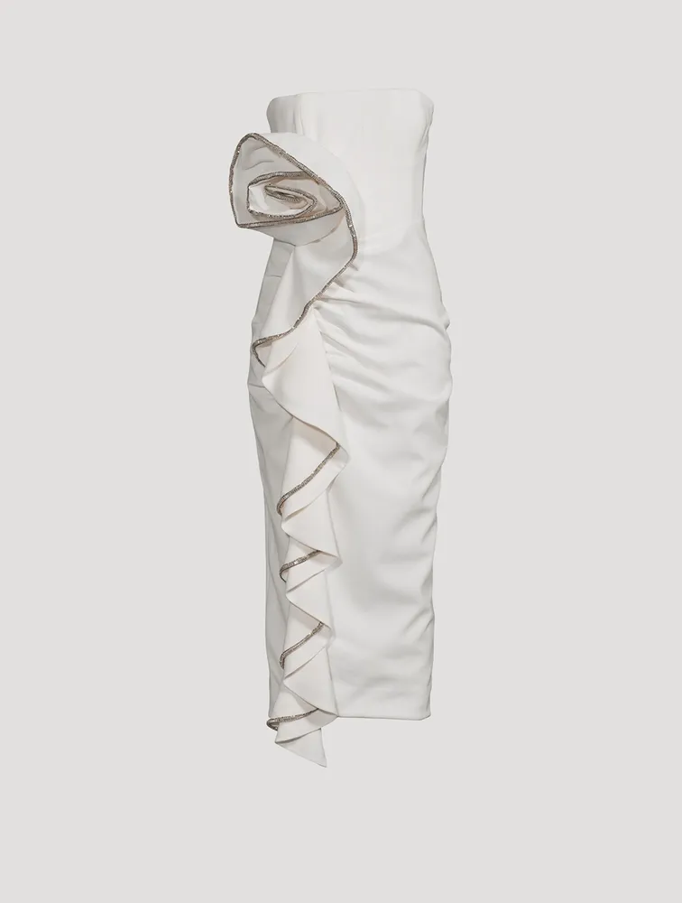 Santiago Strapless Midi Dress