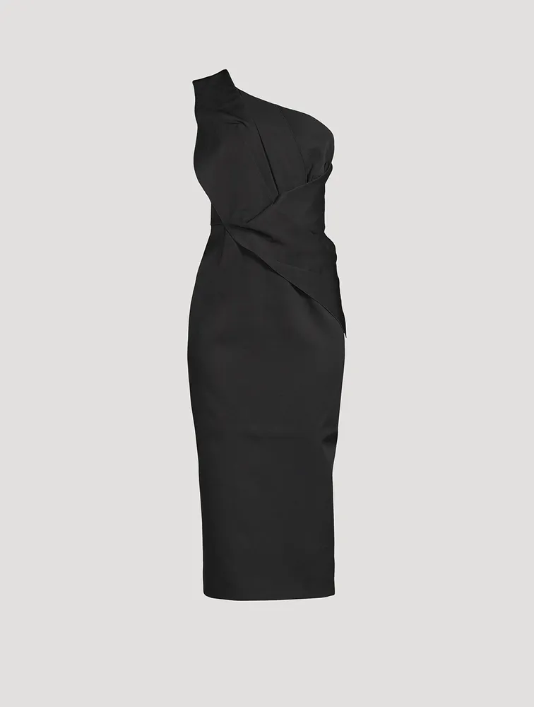 Luna One-Shoulder Midi Dress