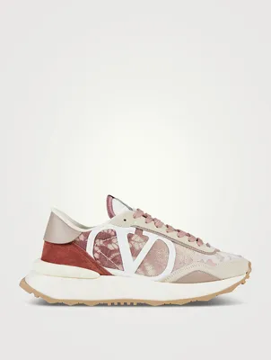 Lacerunner Suede And Lace Sneakers
