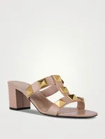 Roman Stud Leather Mules