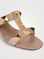 Roman Stud Leather Mules