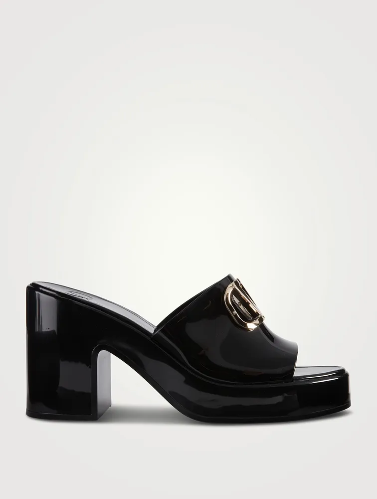 VLOGO Rubber Platform Mules