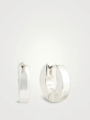Edge Hoop Earrings