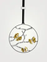 Butterfly Ginkgo Moongate Ornament