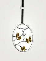 Butterfly Ginkgo Moongate Ornament