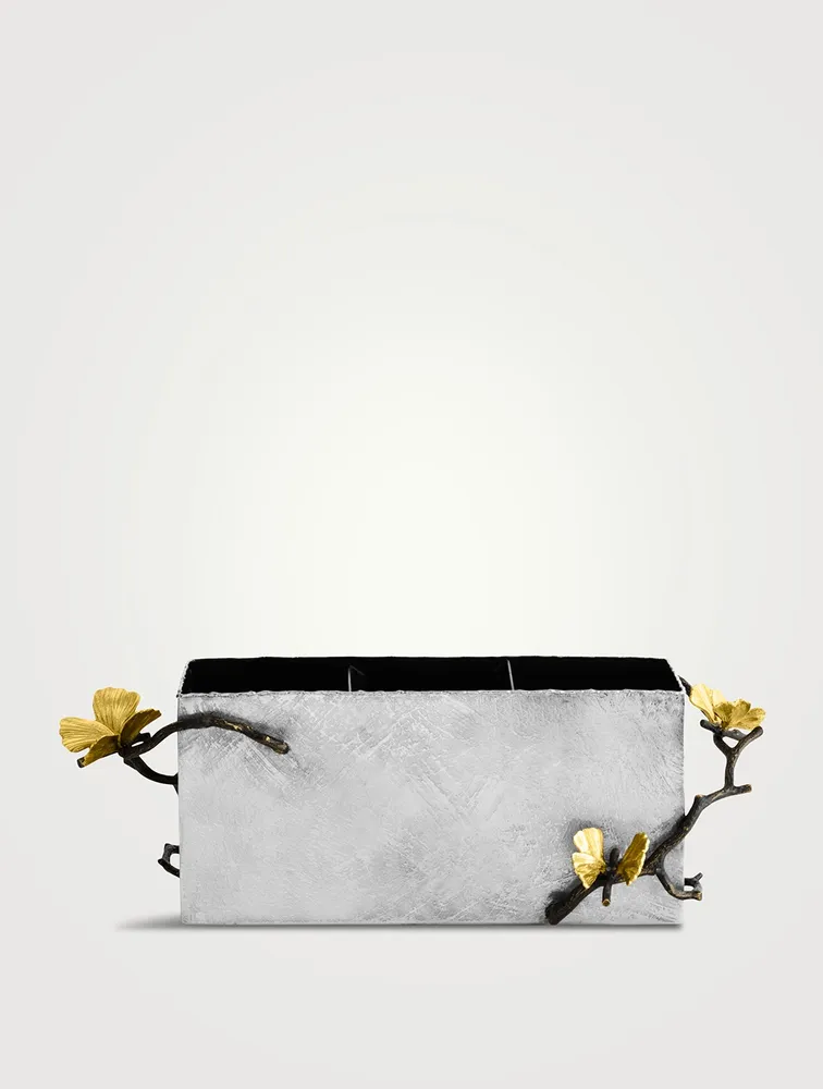 Butterfly Ginkgo Cutlery Caddy